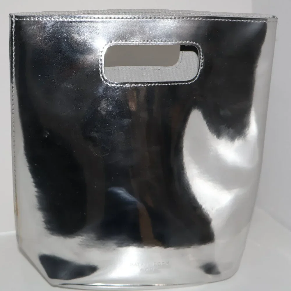 Bath & Body Works Silver reusable gift bag - Picture 2 of 9